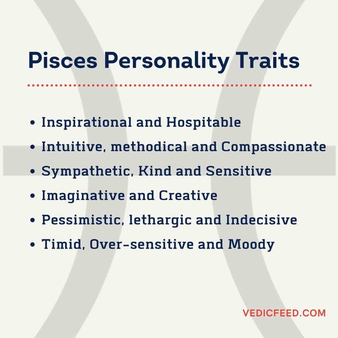 Pisces Personality Traits Characteristics of Meena Rashi