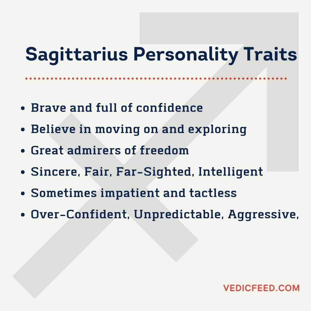 Sagittarius Rashi Personality Traits