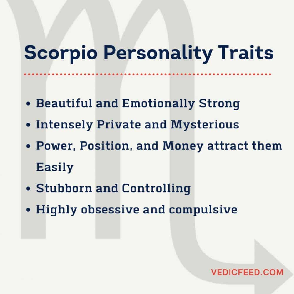 scorpio personality women