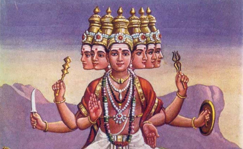 Murugan - Six Faced God