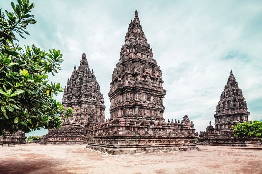 Prambanan Temple in Java, Indonesia