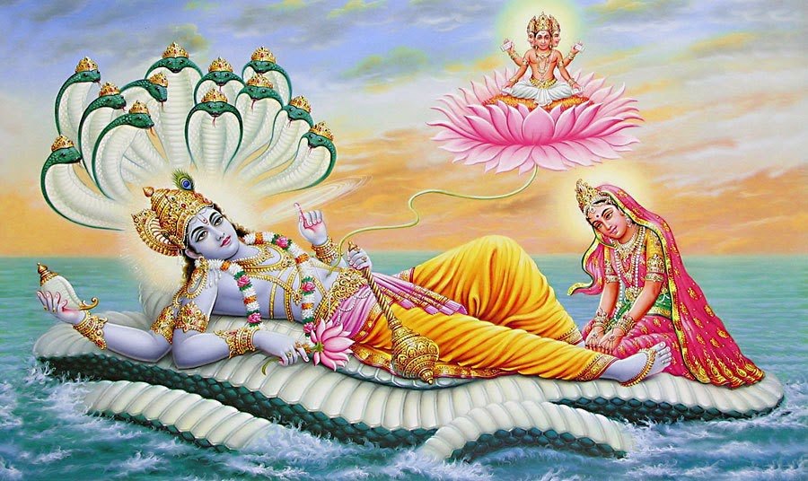 The Iconography Of Lord Vishnu Symbols Of God Vishnu