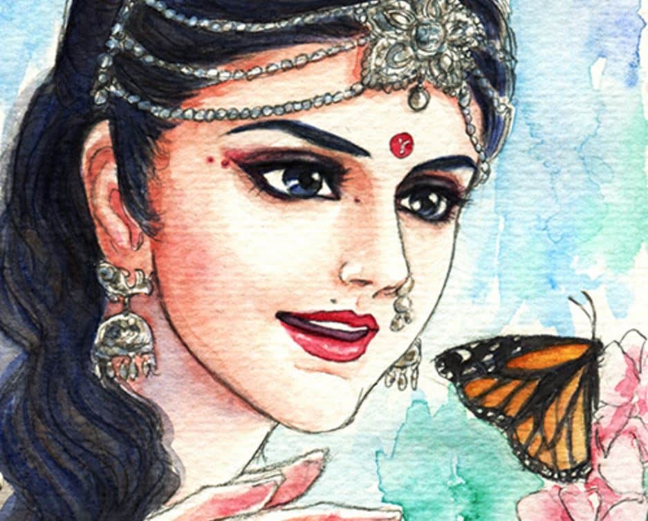 Draupadi eyes  Mahabharatham by Youvarani on DeviantArt