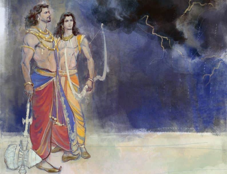 Karna and Duryodhana