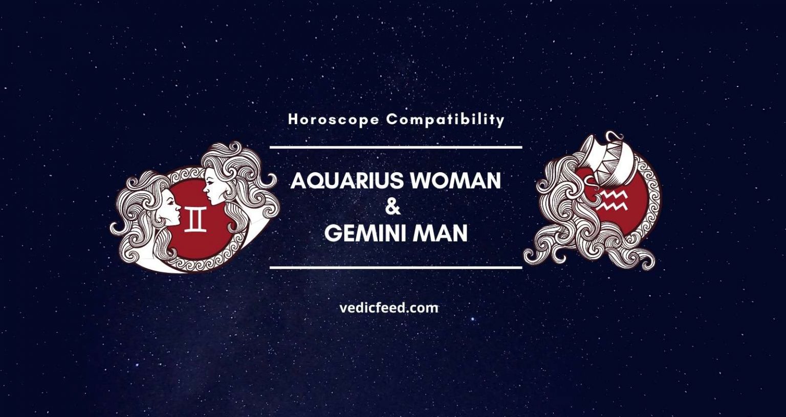 Aquarius Woman and Gemini Man Compatibility