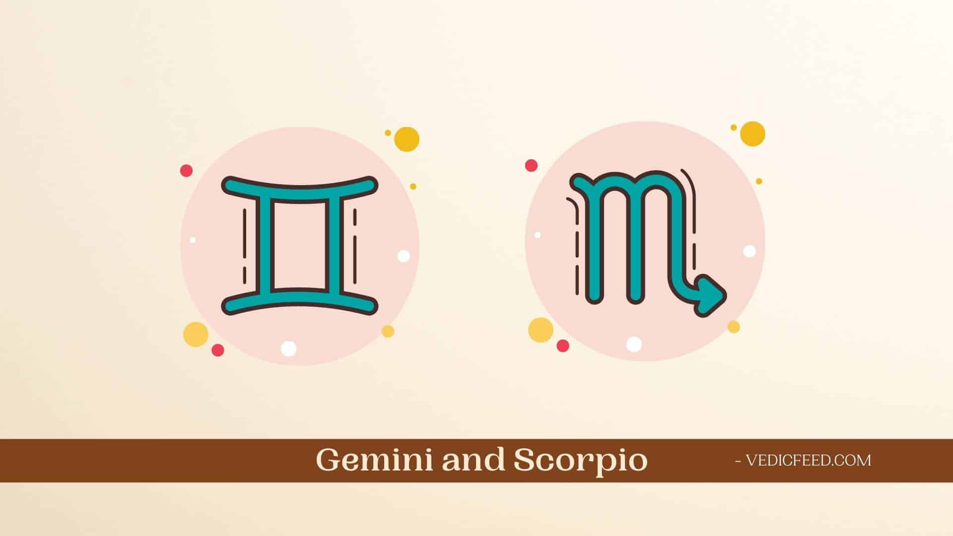 Gemini and Scorpio Compatibility Based on Vedic Astrology