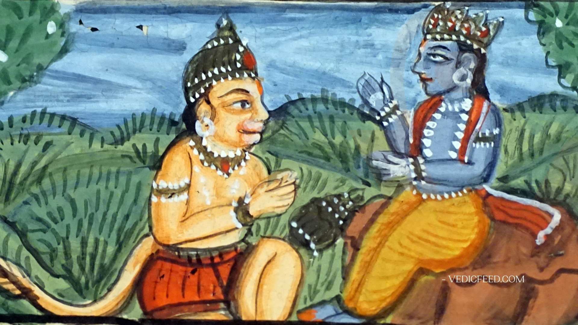 Lord Hanuman Son Of Vayu And Devotee Of Rama