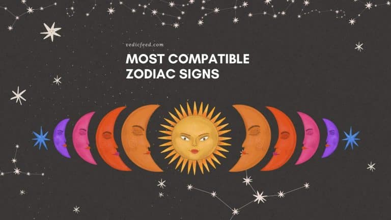 Most Compatible Zodiac Signs based on Guna Milan